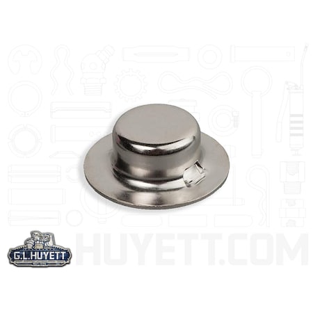 Lock Nut, Spring Steel Zinc Electroplate .0002 Minimum + Trivalent Topcoat